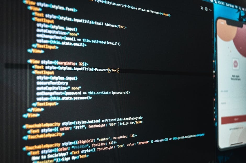 Imagen de desarrollo de aplicaciones